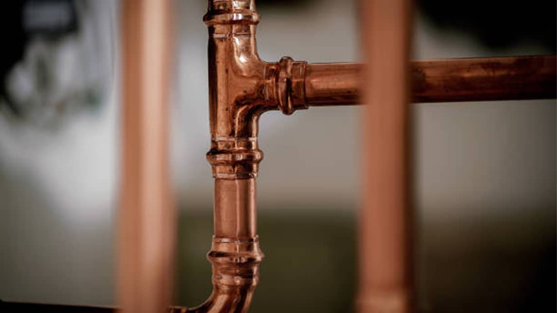 Copper pipes